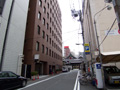Rear entrance of Umeda East bldg.